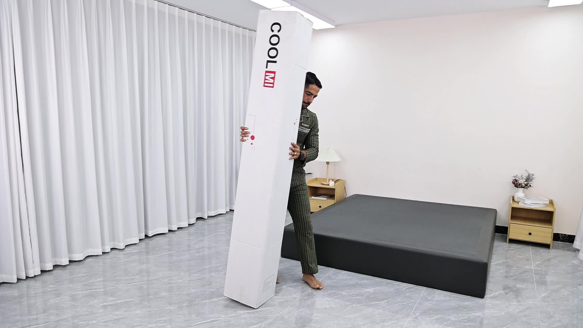 12-Inch Hybrid Mattress in a Box – Twin, Full, Queen, King – Memory Foam & Individually Pocketed Springs for Motion Isolation